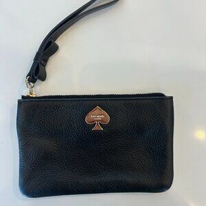 Kate Spade Black Wristlet